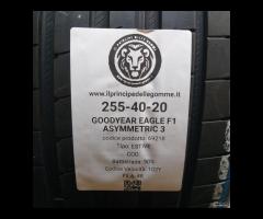 2 GOMME 255 40 20 GOODYEAR A69218