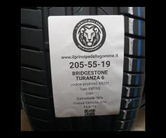 4 GOMME 205 55 19 BRIDGESTONE A69201