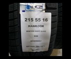 2 GOMME 215 55 16 HANKOOK BR1921
