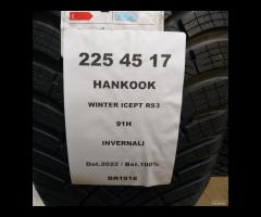 4 GOMME 225 45 17 HANKOOK BR1918