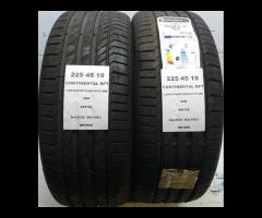 2 GOMME 225 45 19 CONTINENTAL RFT BR1908