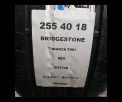 2 GOMME 255 40 18 BRIDGESTONE BR1907