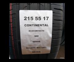 4 GOMME 215 55 17 CONTINENTAL BR1936 - 2