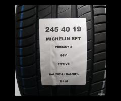 2 GOMME 245 40 19 MICHELIN RFT A2116 - 2