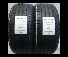 2 GOMME 225 45 17 BRIDGESTONE A2109 - 1