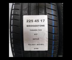 2 GOMME 225 45 17 BRIDGESTONE A2109 - 2