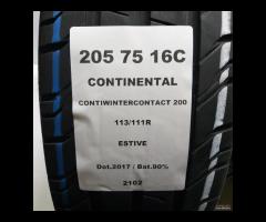 4 GOMME 205 75 16C CONTINENTAL A2102 - 2