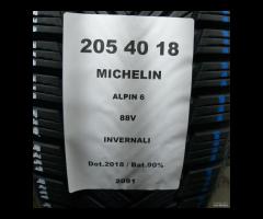 4 GOMME 205 40 18 MICHELIN A2091 - 2