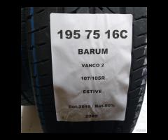 2 GOMME 195 75 16C BARUM A2089 - 2