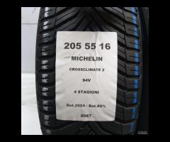 2 GOMME 205 55 16 MICHELIN A2087 - 2