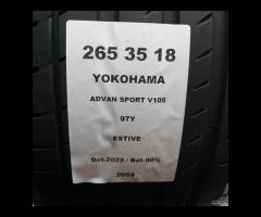 2 GOMME 265 35 18 YOKOHAMA A2059