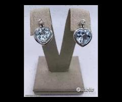 ORECCHINI ORO 18kt. DIAMANTI e CUORI