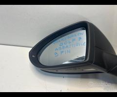 Specchietto retrovisore sinistro volkswagen golf 7 - 5