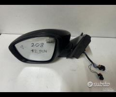 Specchietto retrovisore sx dx peugeot 208 2023 - 2