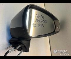 Specchietto retrovisore audi a3 8v 12 PIN 2016