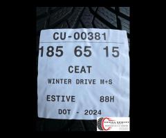 2 PNEUMATICI 185/65 R15 CEAT INVERNALI SEMINUOVE