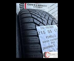 2 PNEUMATICI 215/55 R17 PIRELLI INVERNALI 75% - 4