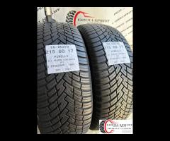 2 PNEUMATICI 215/60 R17 PIRELLI 4 STAGIONI 80% - 2