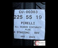 2 PNEUMATICI 225/55 R19 PIRELLI 4 STAGIONI - 5