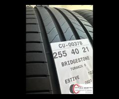 2 PNEUMATICI 255/40 R21 BRIDGESTONE ESTIVE 95%