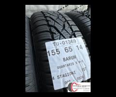 4 PNEUMATICI 155/65 R14 BARUM 4 STAGIONI - 9