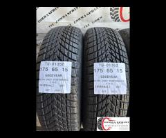 4 PNEUMATICI 175/65 R15 GOODYEAR INVERNALI 95%