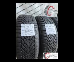 4 PNEUMATICI 195/55 R16 PIRELLI INVERNALI 90% - 7