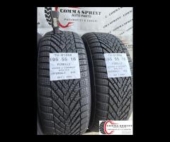 4 PNEUMATICI 195/55 R16 PIRELLI INVERNALI 90% - 8