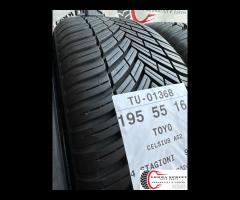 4 PNEUMATICI 195/55 R16 TOYO 4 STAGIONI 85% - 8