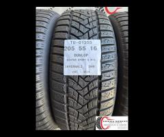 4 PNEUMATICI 205/55 R16 DUNLOP INVERNALI KM0 - 2