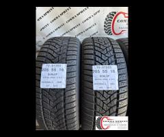 4 PNEUMATICI 205/55 R16 DUNLOP INVERNALI KM0 - 3