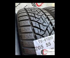 4 PNEUMATICI 205/55 R16 DUNLOP INVERNALI KM0 - 8