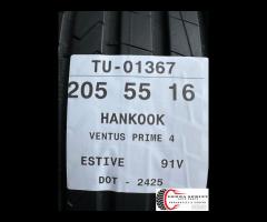 4 PNEUMATICI 205/55 R16 HANKOOK ESTIVE 75% - 11
