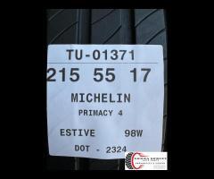 4 PNEUMATICI 215/55 R17 MICHELIN ESTIVE - 11