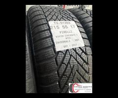 4 PNEUMATICI 215/55 R17 PIRELLI INVERNALI 95% - 9