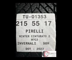 4 PNEUMATICI 215/55 R17 PIRELLI INVERNALI 95% - 11