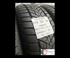 4 PNEUMATICI 215/55 R18 DUNLOP INVERNALI SEMINUOVE - 5