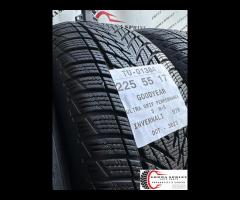 4 PNEUMATICI 225/55 R17 GOODYEAR INVERNALI 95% - 8