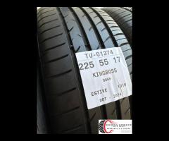 4 PNEUMATICI 225/55 R17 KINGBOSS ESTIVE 80% - 8