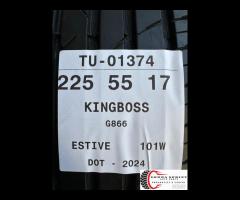 4 PNEUMATICI 225/55 R17 KINGBOSS ESTIVE 80% - 10