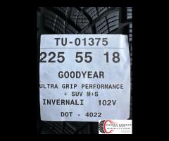 4 PNEUMATICI 225/55 R18 GOODYEAR INVERNALI - 11
