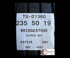 4 PNEUMATICI 235/50 R19 BRIDGESTONE ESTIVE 75% - 10