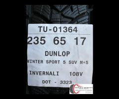 4 PNEUMATICI 235/65 R17 DUNLOP INVERNALI SEMINUOVE - 10