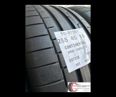 4 PNEUMATICI 255/45 R19 CONTINENTAL ESTIVE 75%