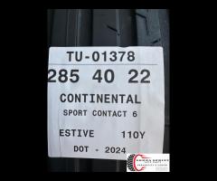 4 PNEUMATICI 285/40 R22 CONTINENTAL ESTIVE - 11