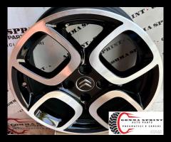 4 CERCHI IN LEGA ORIGINALI R16 CITROEN C3 C4