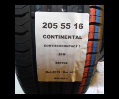 2 GOMME 205 55 16 CONTINENTAL BR1981