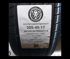 4 GOMME 205 45 17 MICHELIN A70382