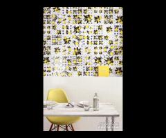 Piastrella 20x20 Giardino  Bianco mix  Luc.