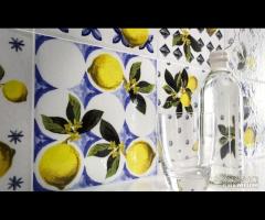 Piastrella 20x20 Giardino  Bianco mix  Luc.